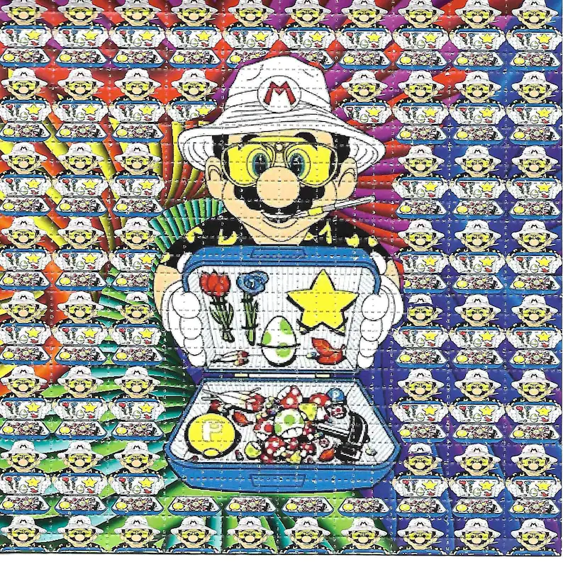 Mushroom Dealer Psychedelic LS - Ink Blotter Paper review and price