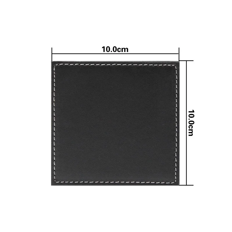 6pcs/Set Business Leather Coas - Leather Desk Pad review and price