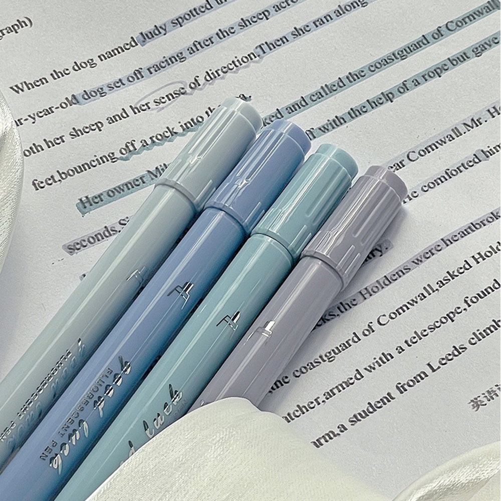 4pcs/set Creative Dual Tip Hig - Correction Pen Fine review and price