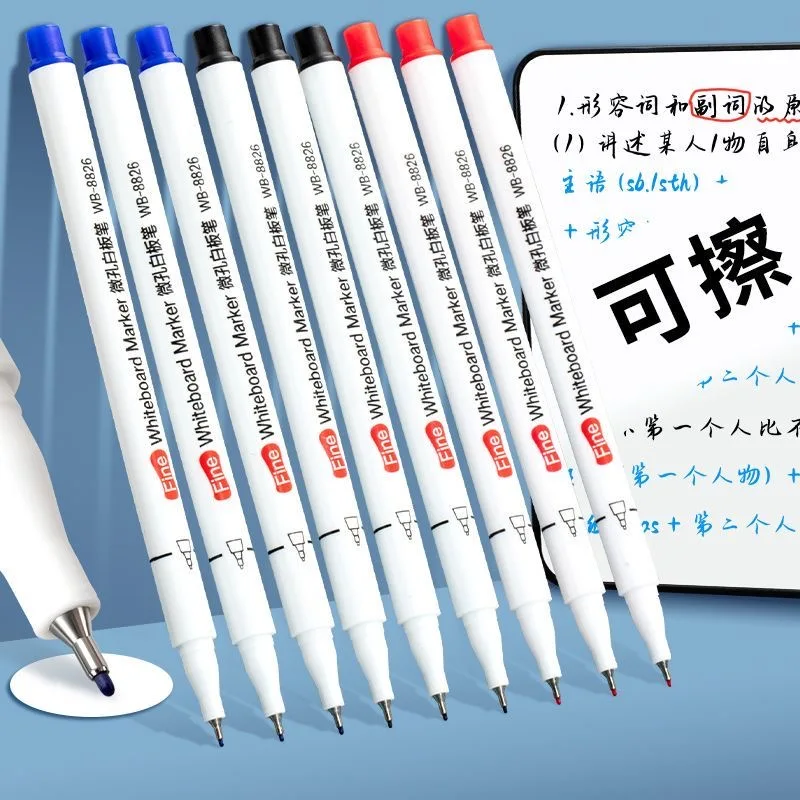 4/12pcs 0.5mm Dry Erase Marker - Correction Pen Fine review and price