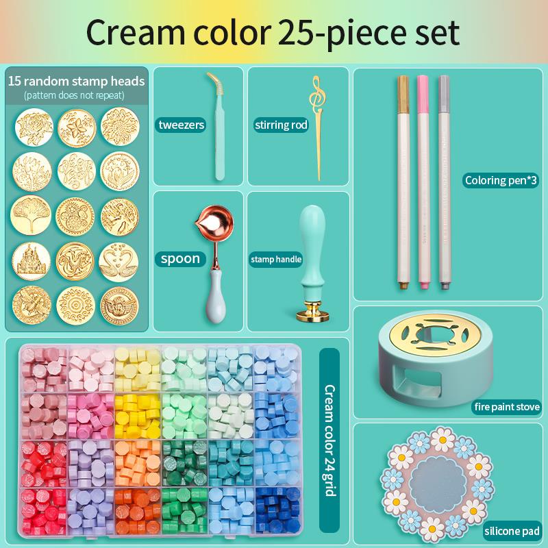 Wax Seal Stamp Set Lacquered S - Wax Seal Stamp Set review and price