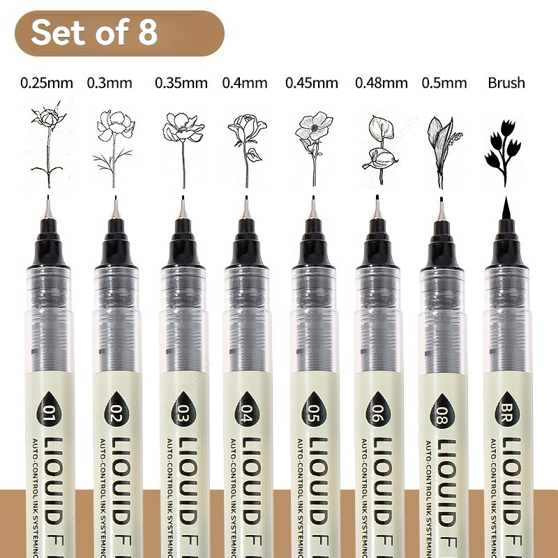 12 Pack Black Fineliner Drawin - Correction Pen Fine review and price