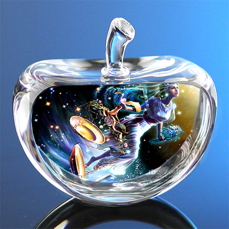 80mm Crystal Zodiac Sign Glass - Paper Weight Crystal review and price