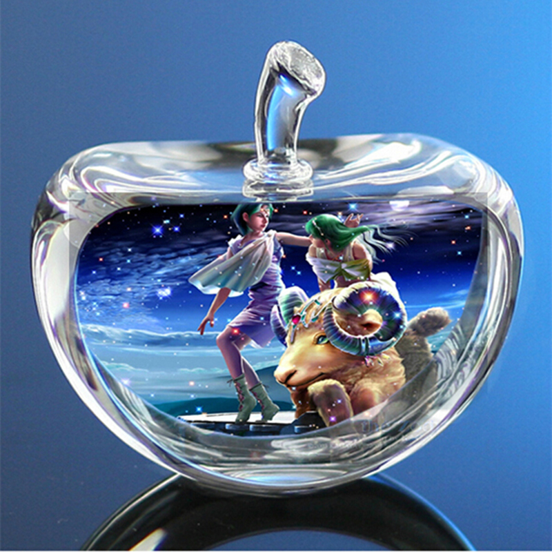 80mm Crystal Zodiac Sign Glass - Paper Weight Crystal review and price
