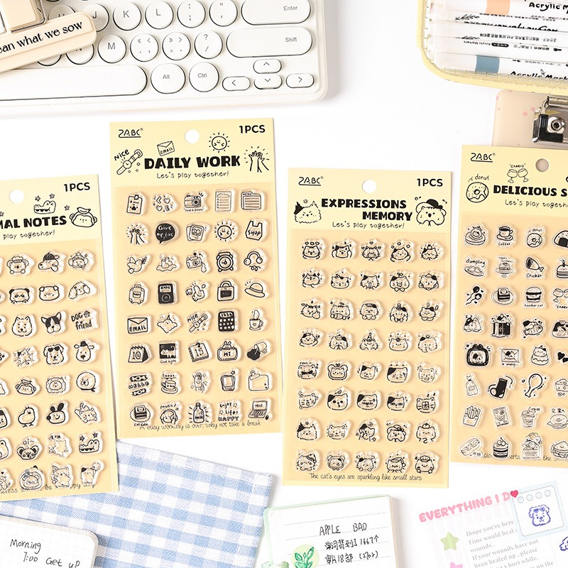 Mini Cute Daily Life Symbol Cl - Rubber Date Stamp review and price