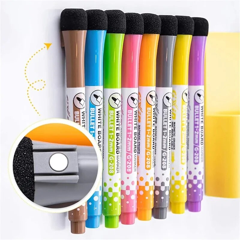 8 Colors Whiteboard Pens, Fine - Correction Pen Fine review and price
