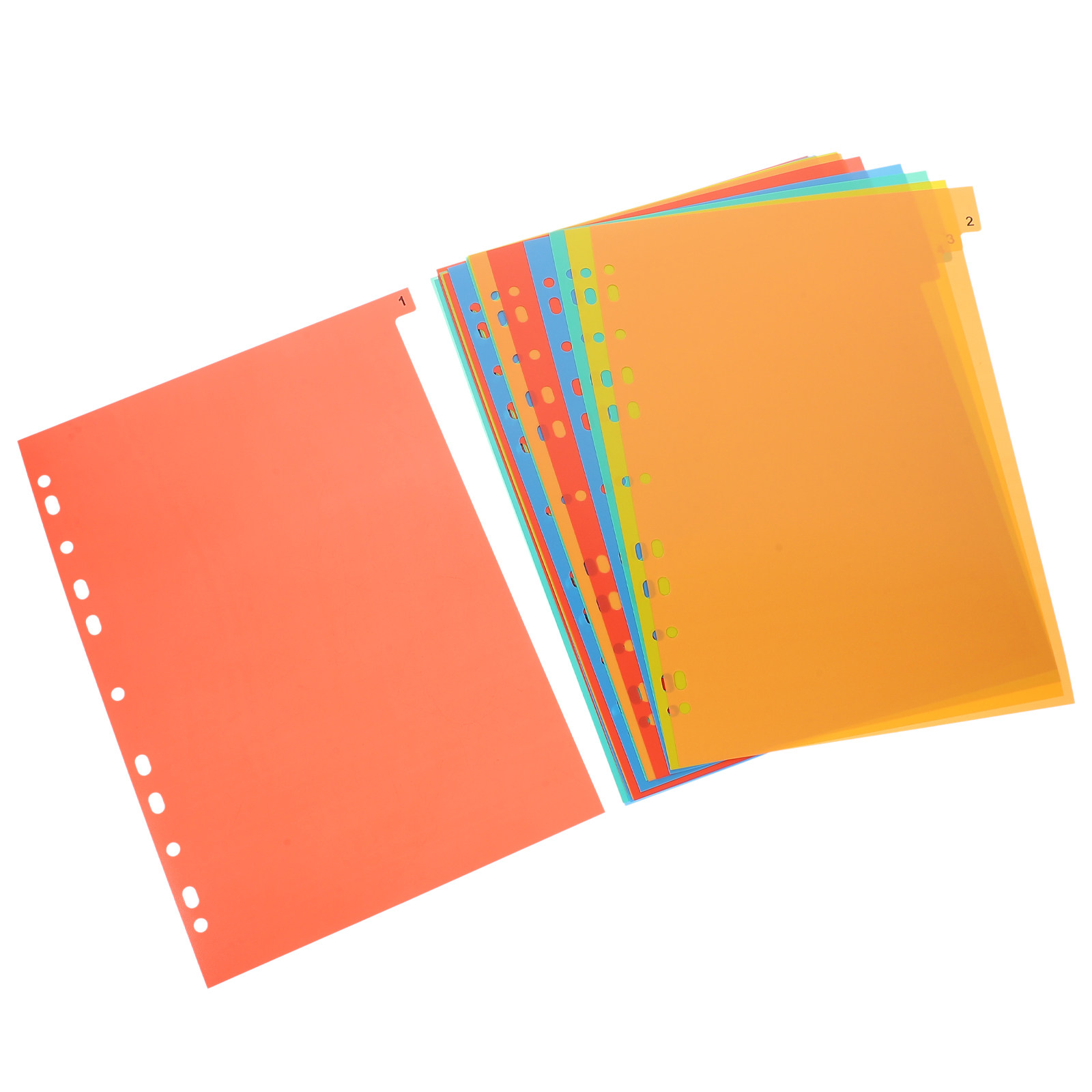 20Sheets A4 Plastic Binder Div - Tab Divider A4 review and price