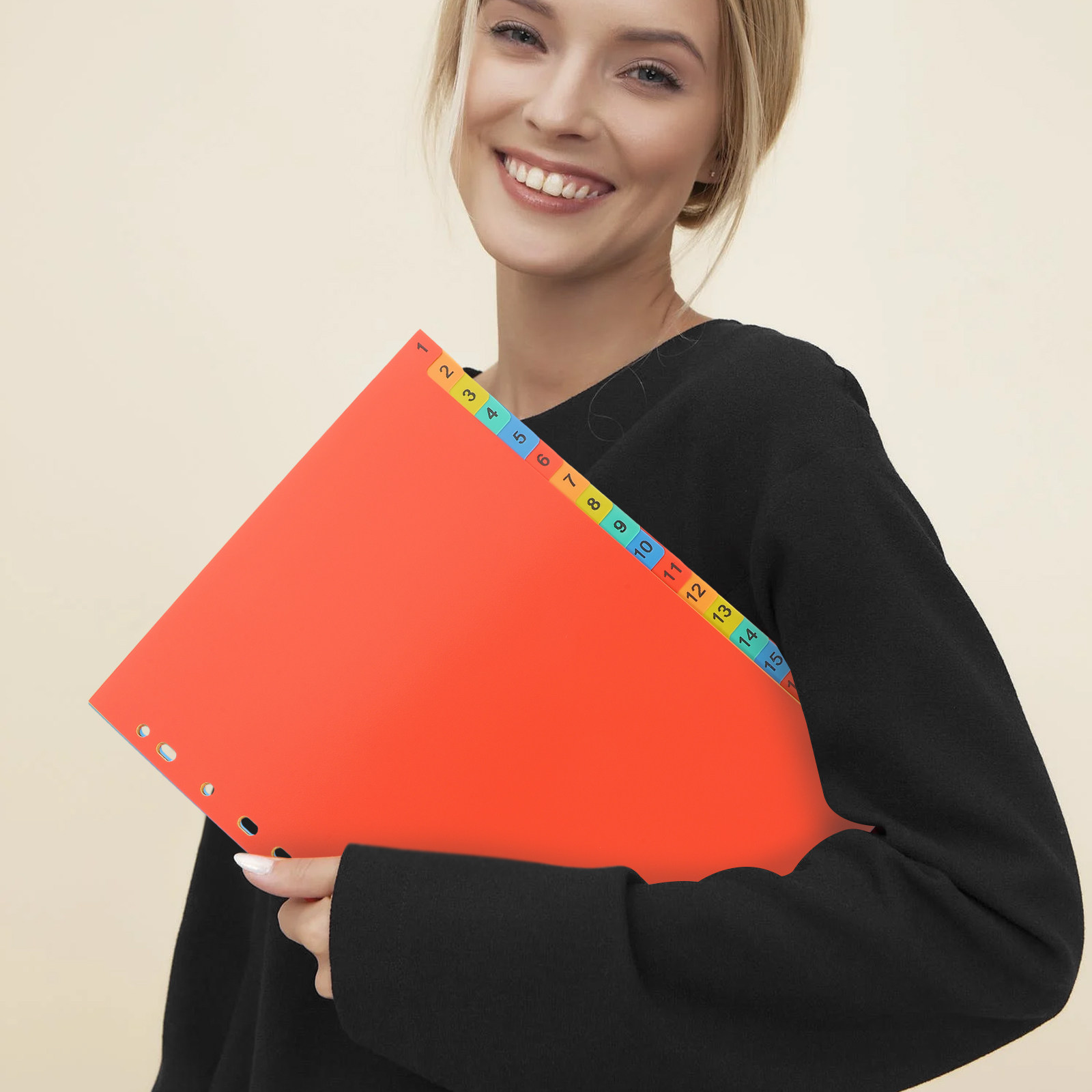 20Sheets A4 Plastic Binder Div - Tab Divider A4 review and price