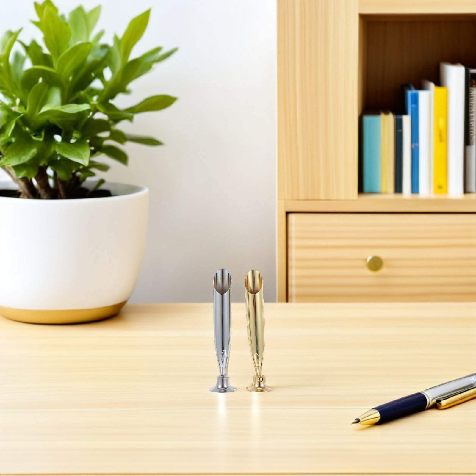 3Pcs Stainless Steel Pen Holde - Pen Rest Single review and price