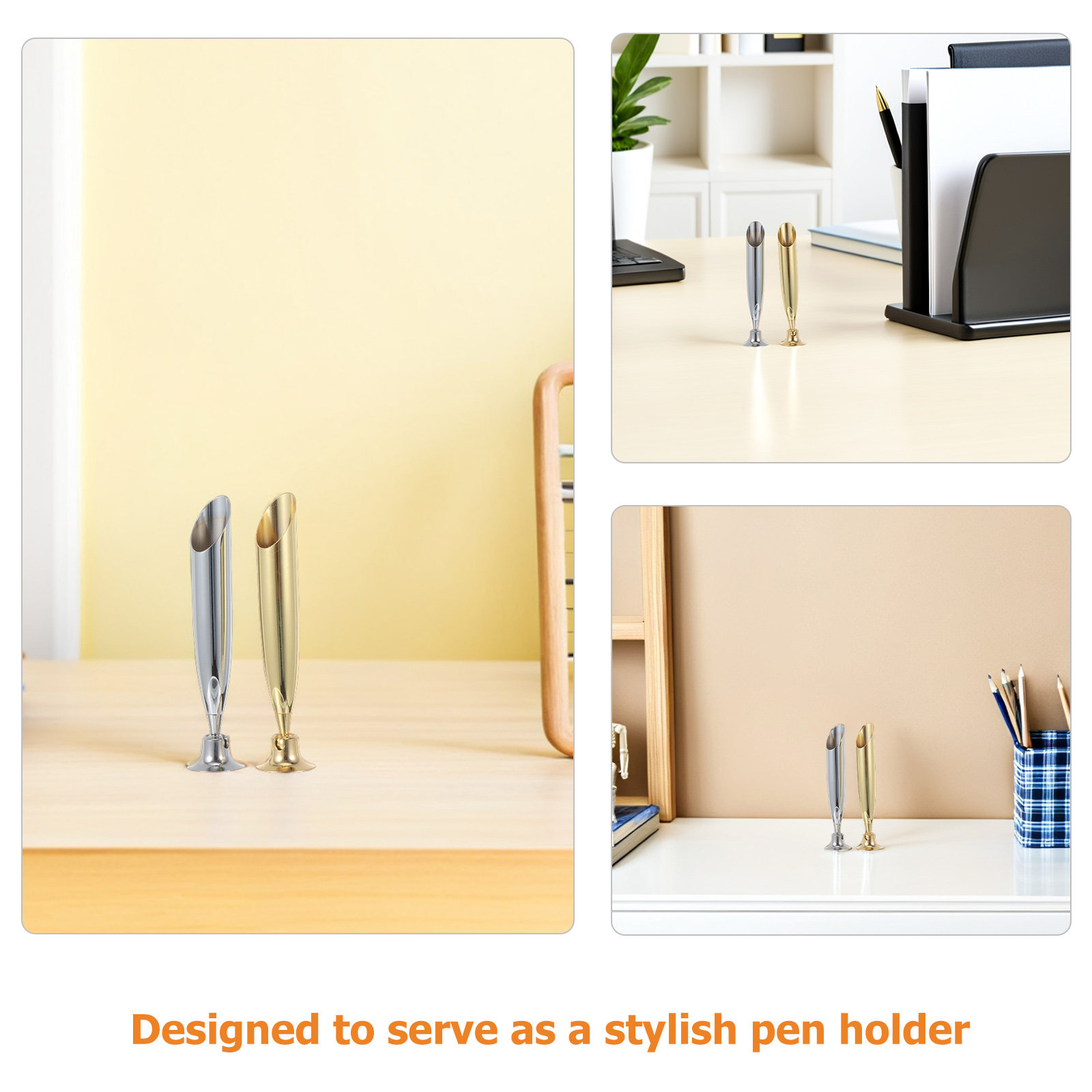 3Pcs Stainless Steel Pen Holde - Pen Rest Single review and price