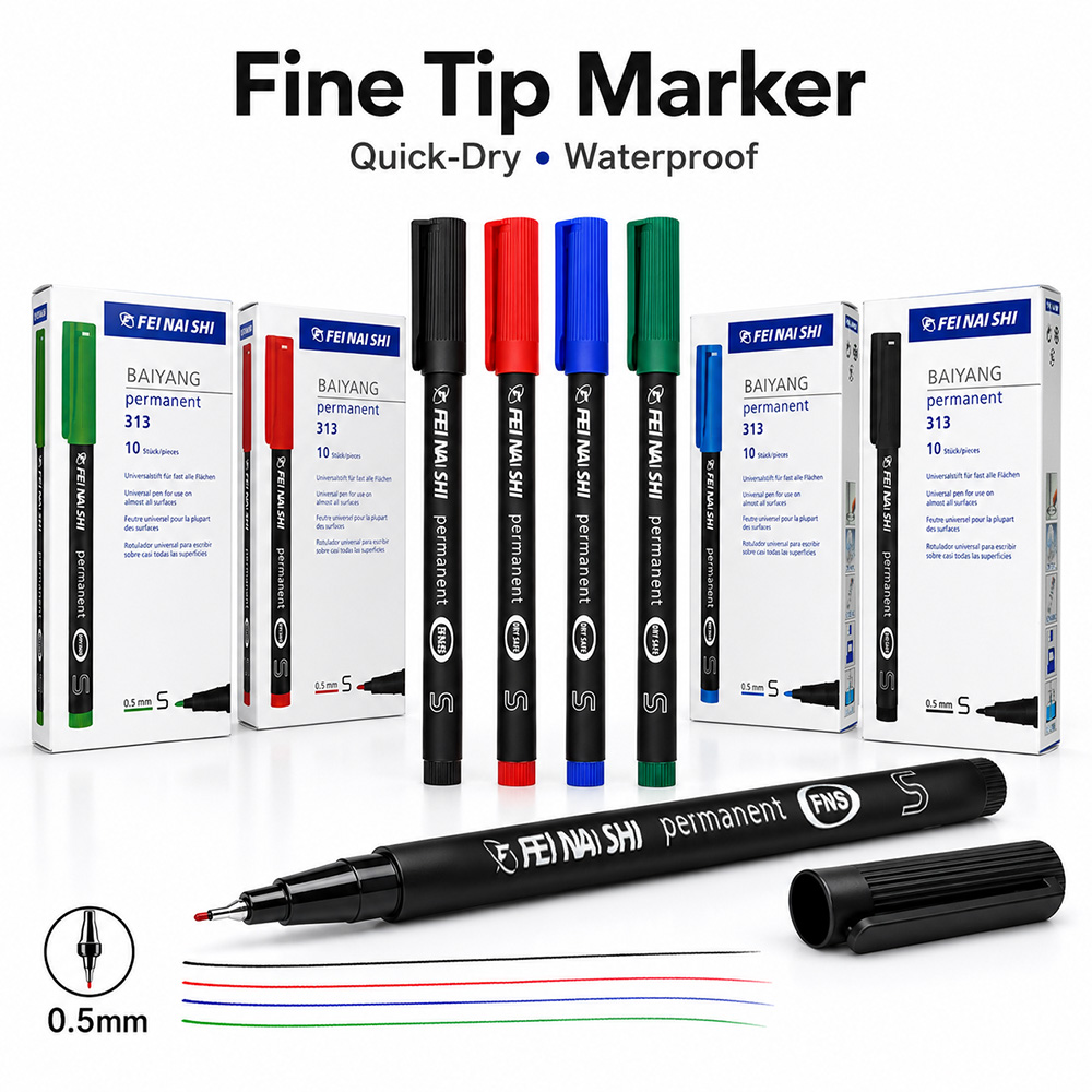 4/12 Pcs 0.5mm Fine Tip Perman - Correction Pen Fine review and price