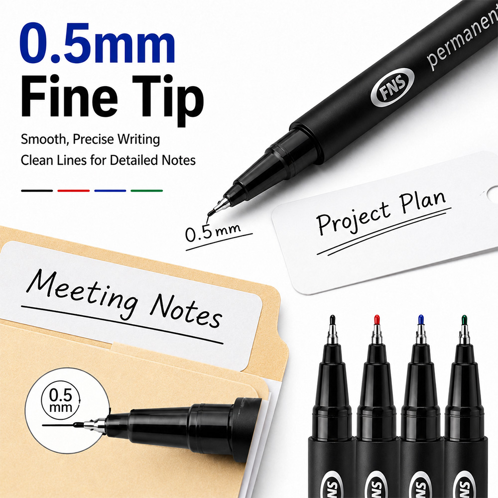 4/12 Pcs 0.5mm Fine Tip Perman - Correction Pen Fine review and price