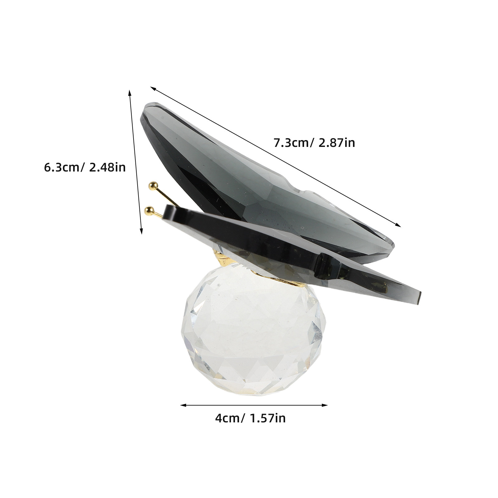 Glass Butterfly Paperweight Cr - Paper Weight Crystal review and price