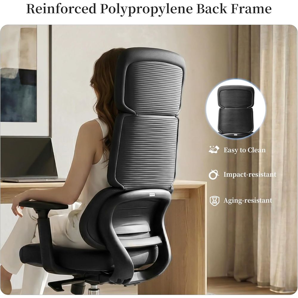 Padded High-Back Office Chair, - Leather Desk Pad review and price