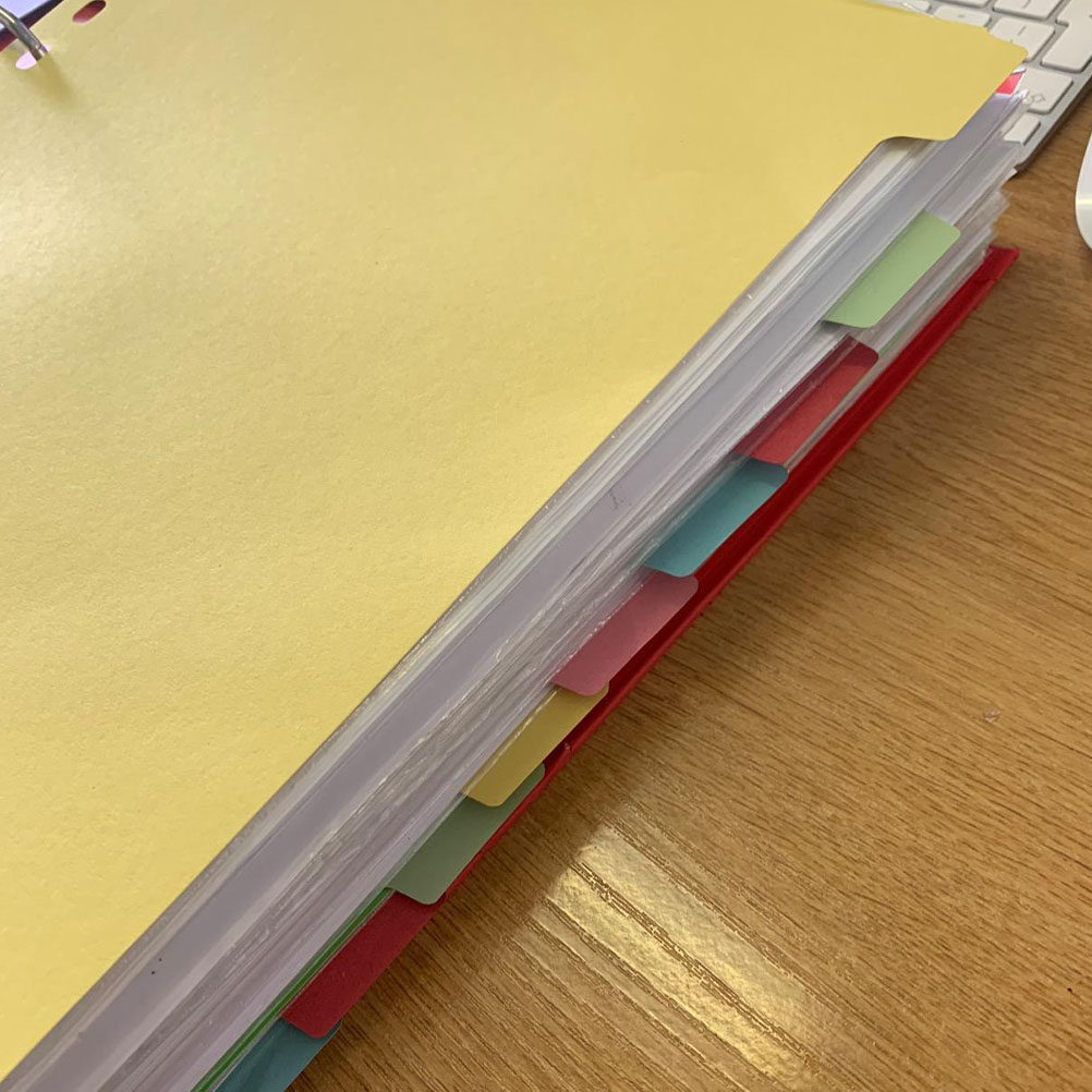 12Pcs Colored Tab Dividers A4  - Tab Divider A4 review and price