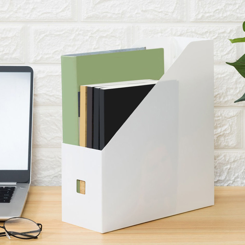 4Pcs Plastic File Organizer Bo - Magazine Holder Rack review and price