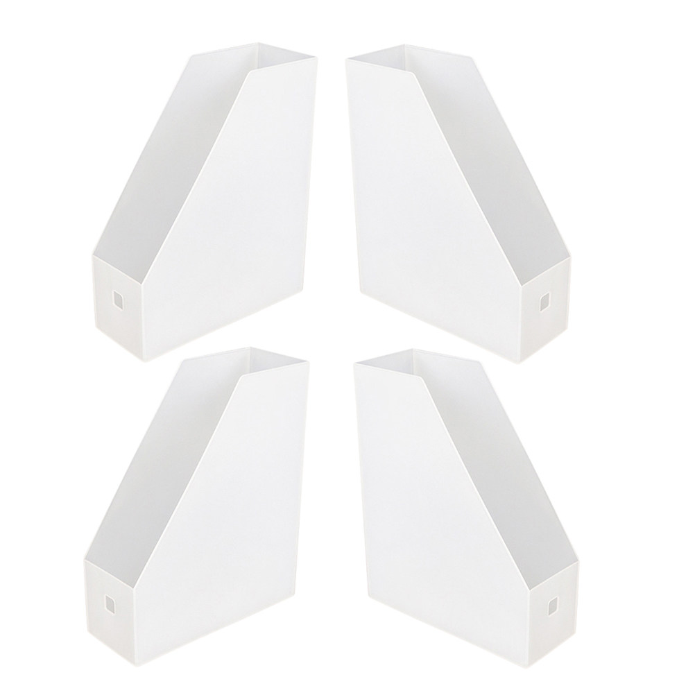 4Pcs Plastic File Organizer Bo - Magazine Holder Rack review and price