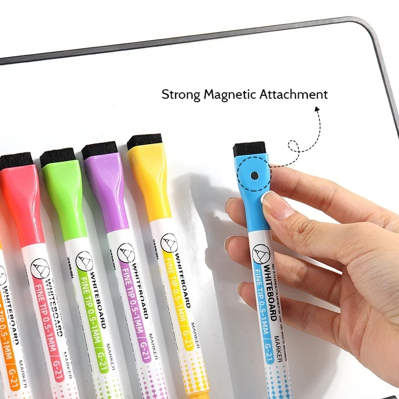 8 Colors 0.5mm Magnetic Dry Er - Correction Pen Fine review and price