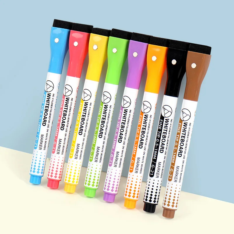 8 Colors 0.5mm Magnetic Dry Er - Correction Pen Fine review and price