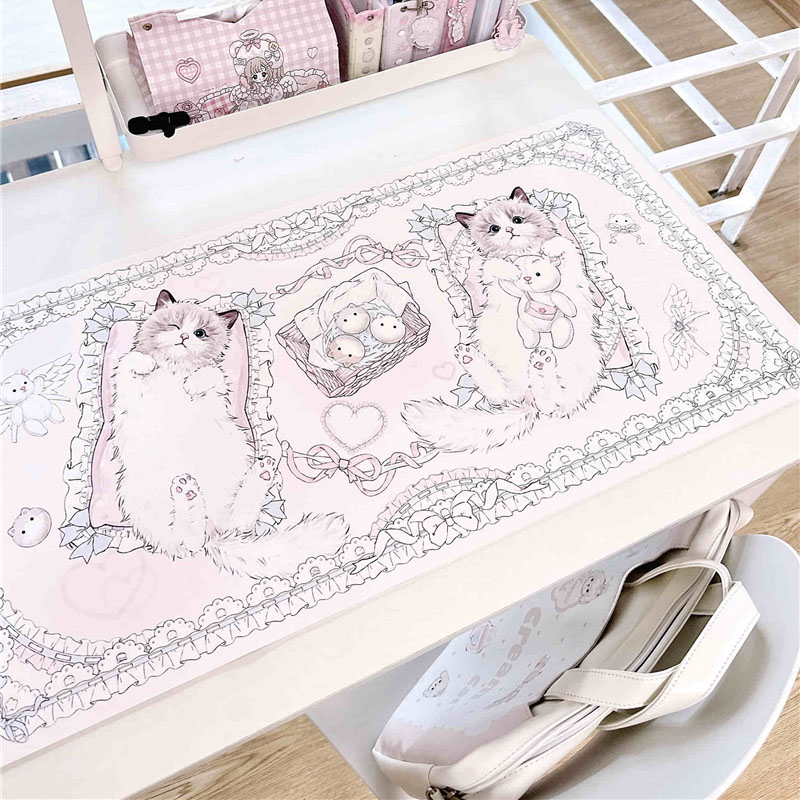 Leather Table Mat Ragdoll Cat  - Leather Desk Pad review and price